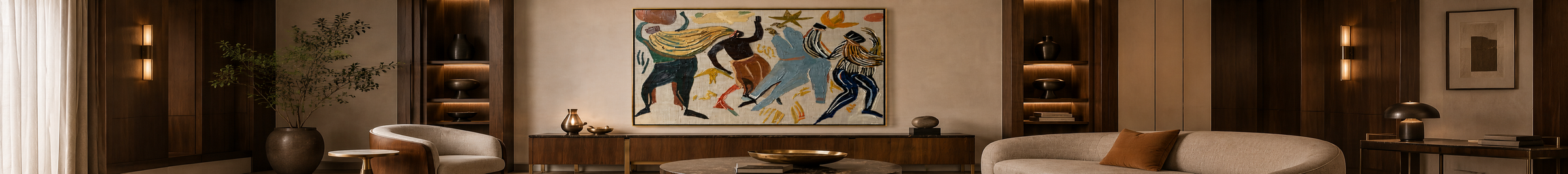 Abstract Figures Art
