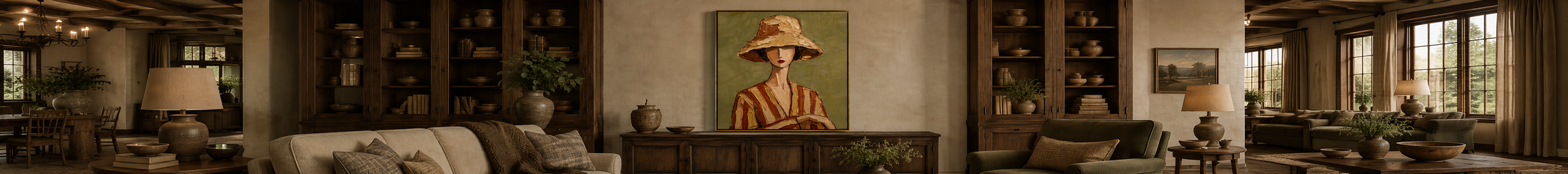 Vintage Americana Art
