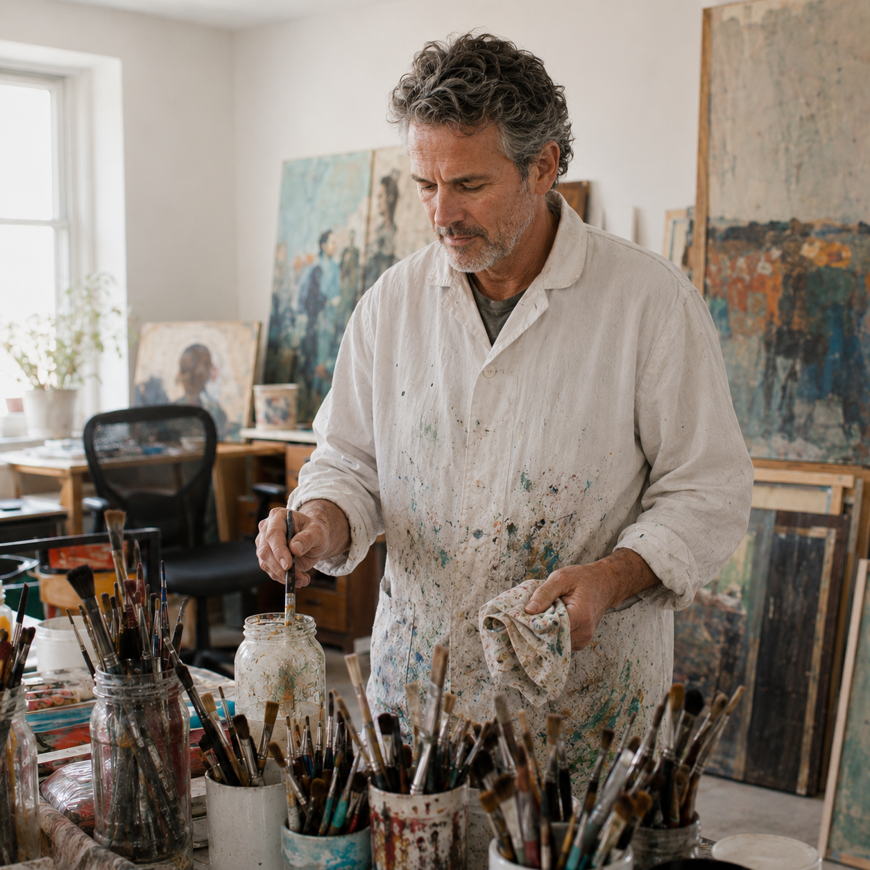Art made slowly, for homes that are lived in beautifully.