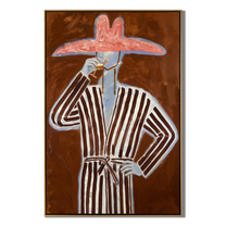 Coral - wood background product view