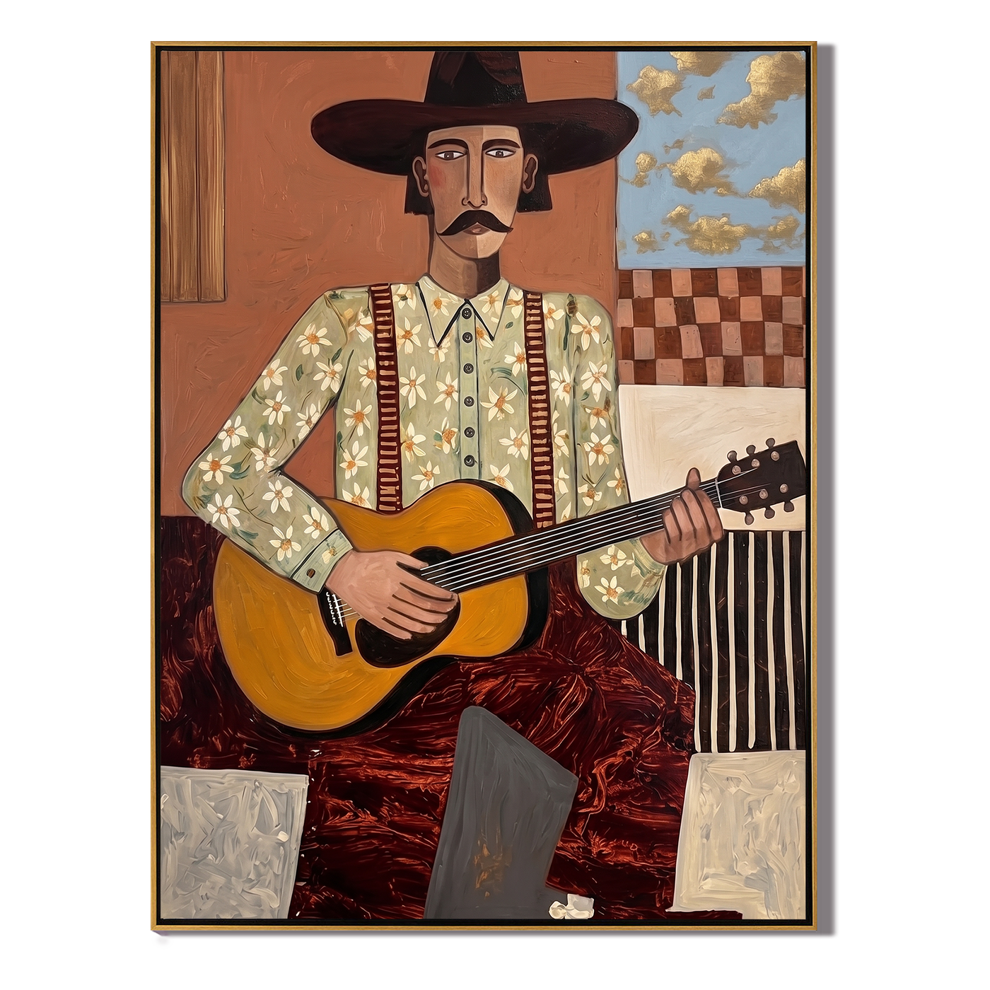 Ballad - wood background product view