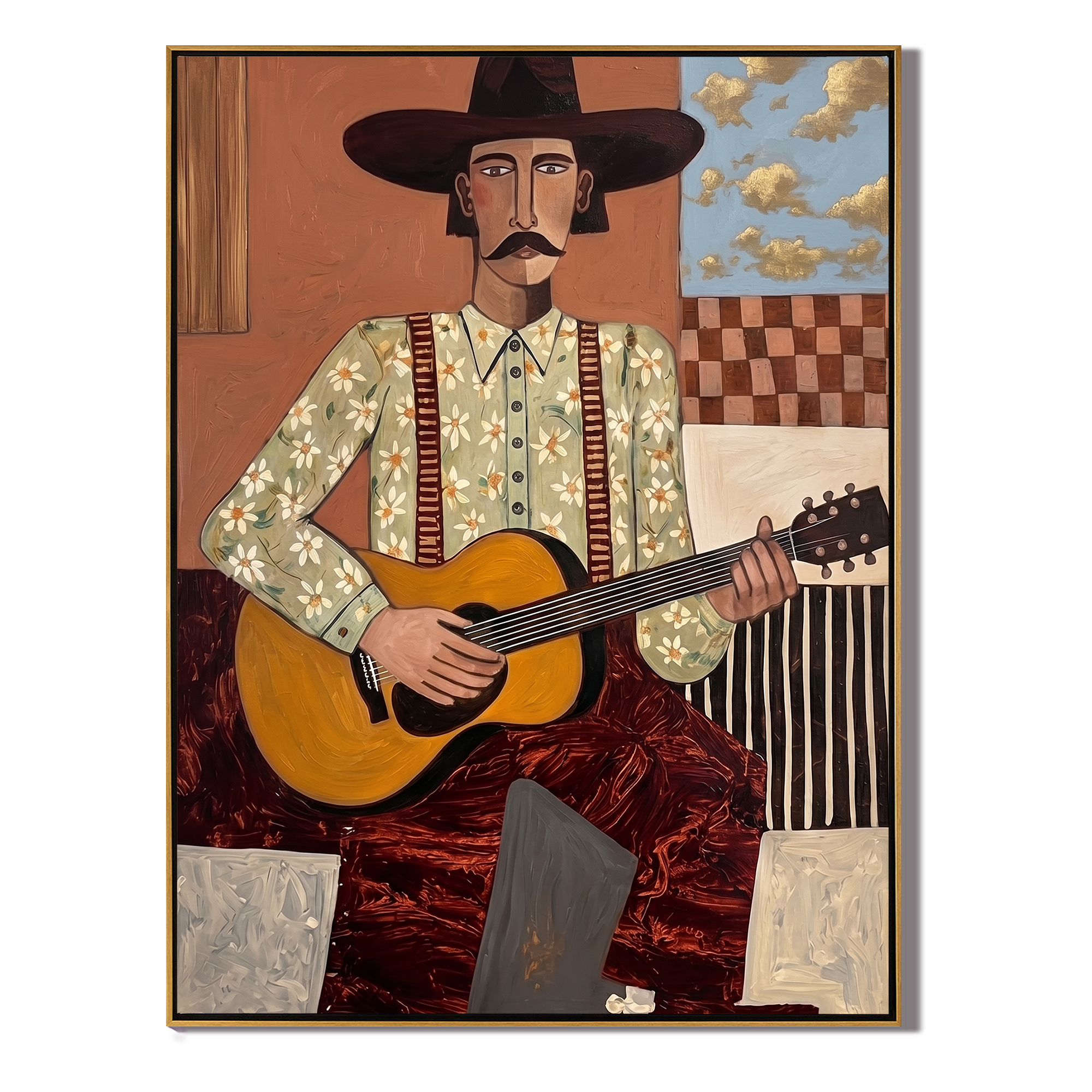 Ballad - wood background product view
