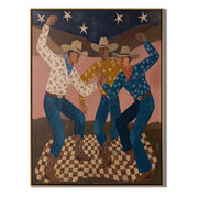Cowboys - wood background product view