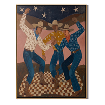 Cowboys - wood background product view