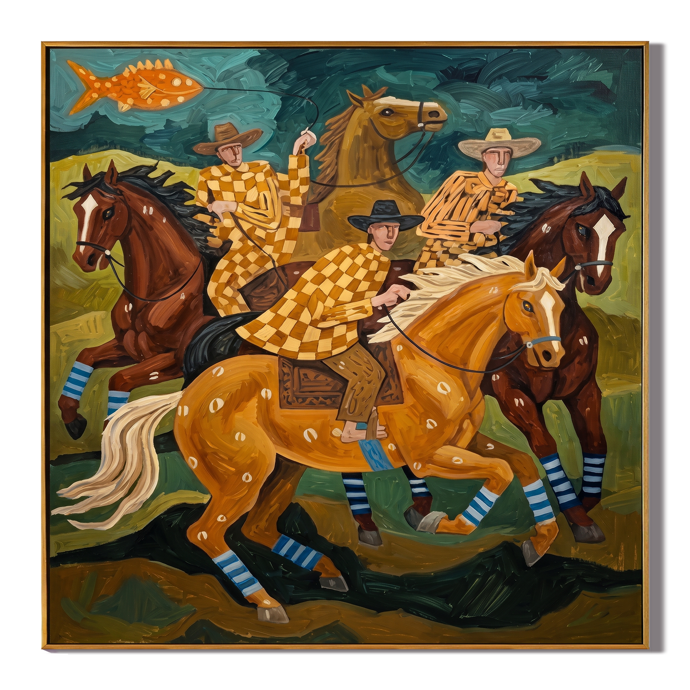 Stampede - wood background product view