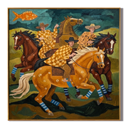 Stampede - wood background product view