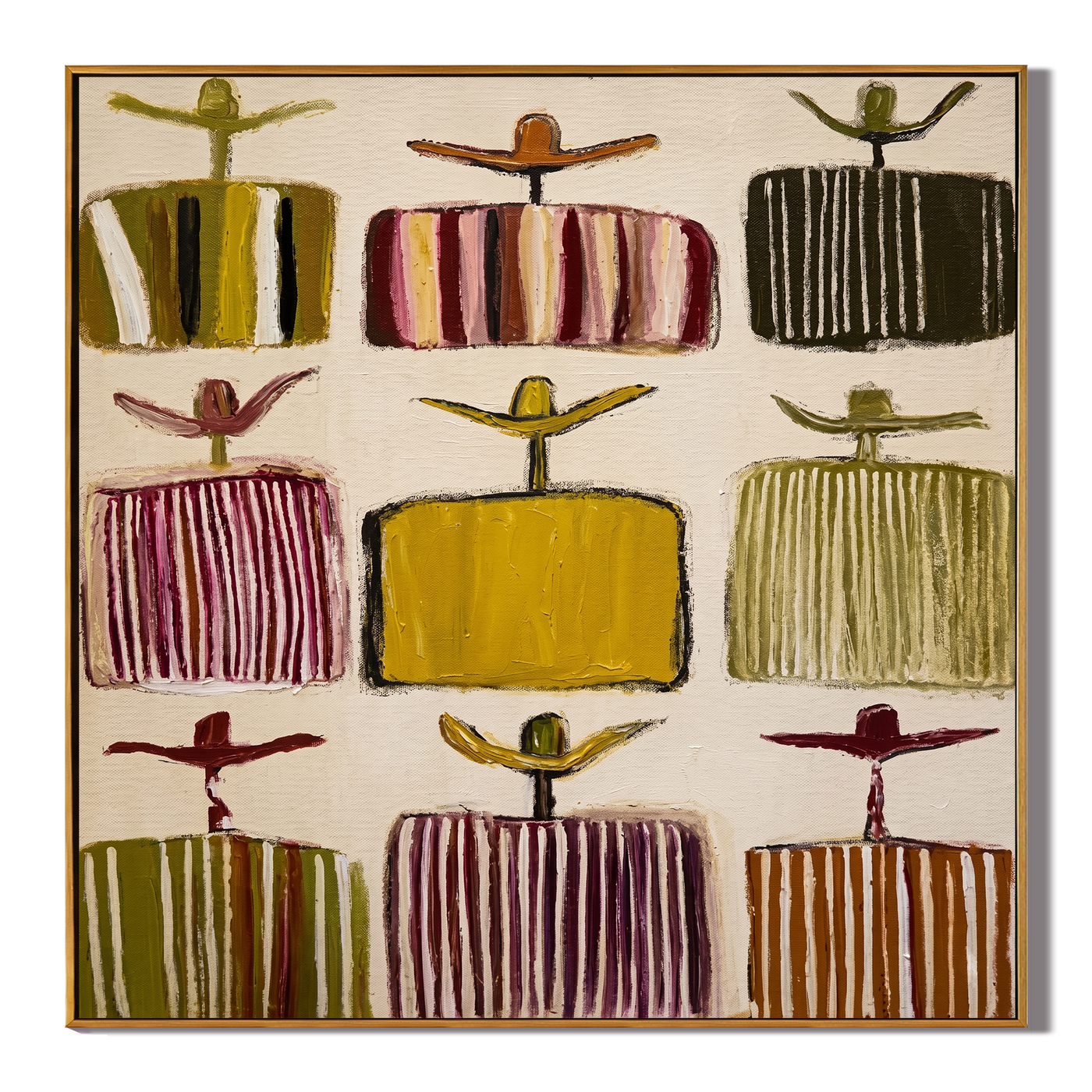 Nine - wood background product view