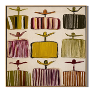Nine - wood background product view