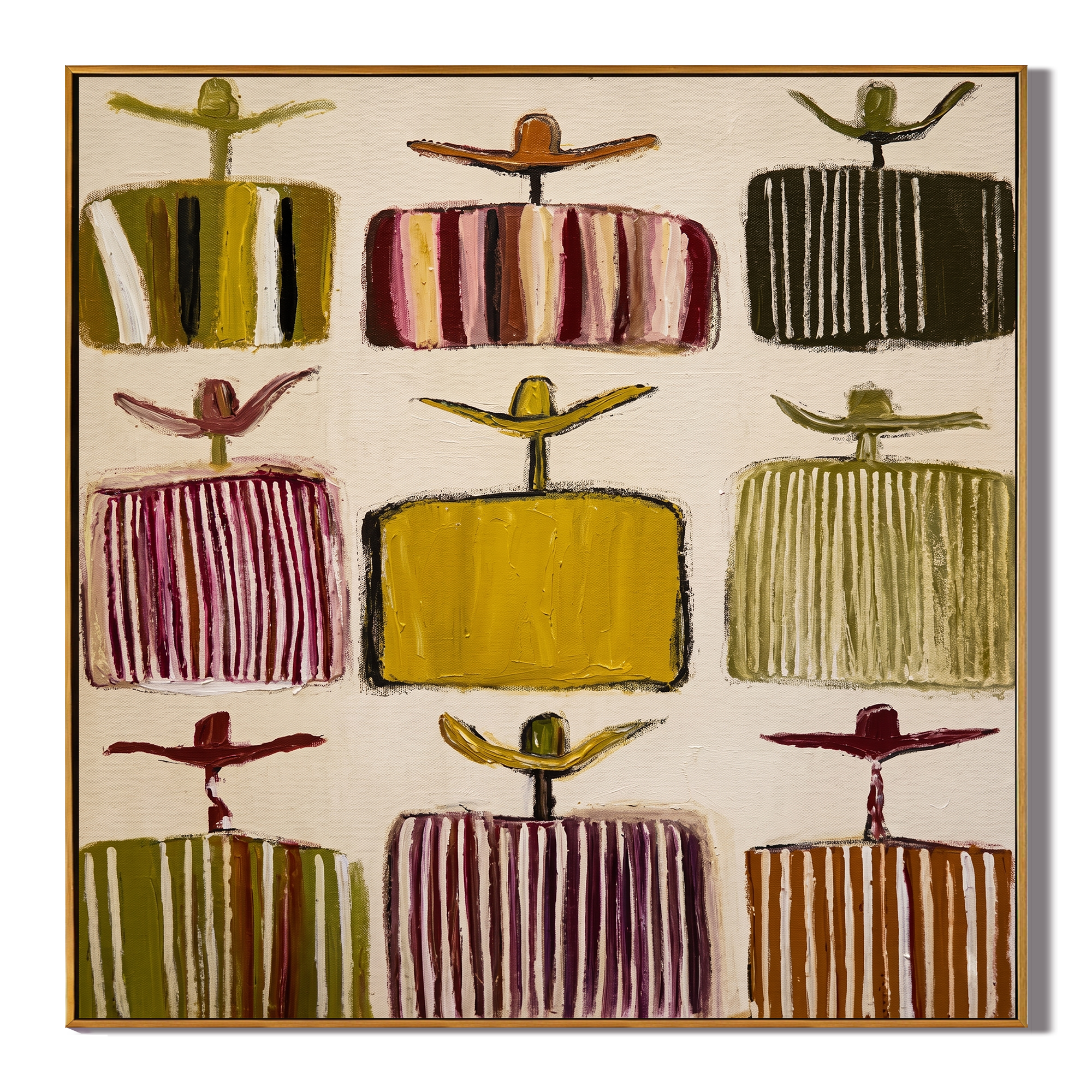 Nine - wood background product view