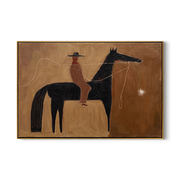 One - wood background product view