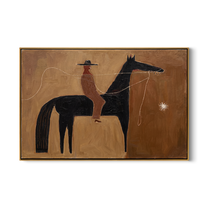 One - wood background product view