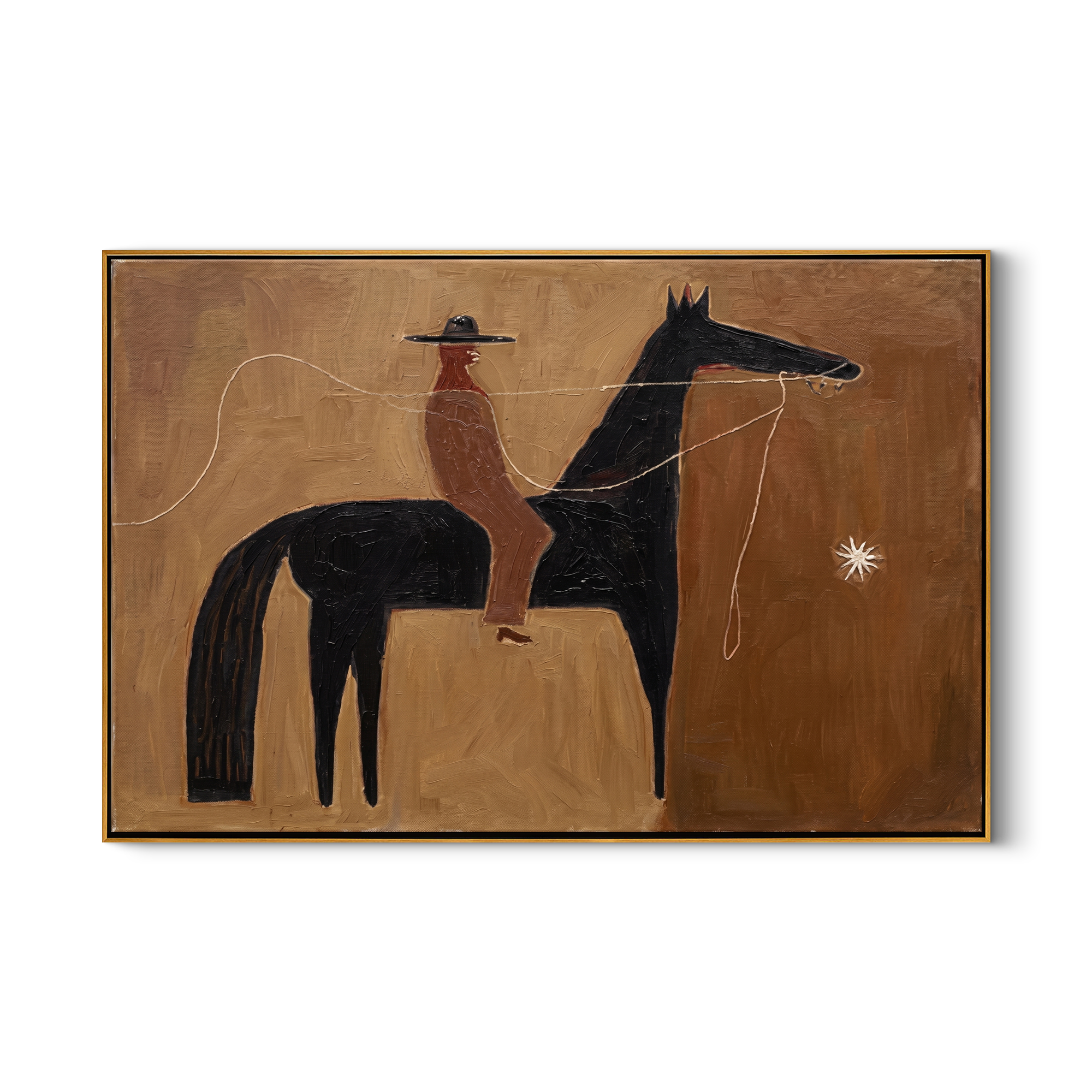 One - wood background product view
