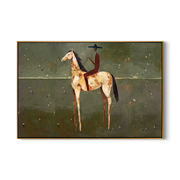 Rider - wood background product view