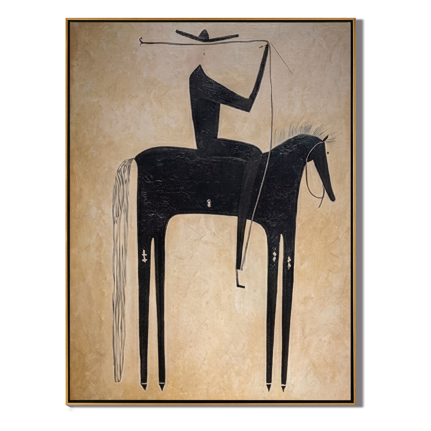Rider - wood background product view