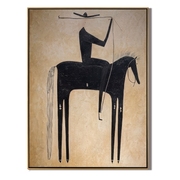Rider - wood background product view
