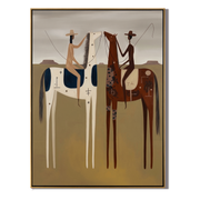 Riders - wood background product view
