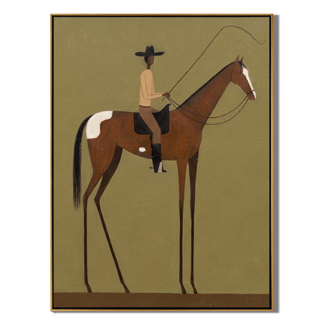 Lasso - wood background product view
