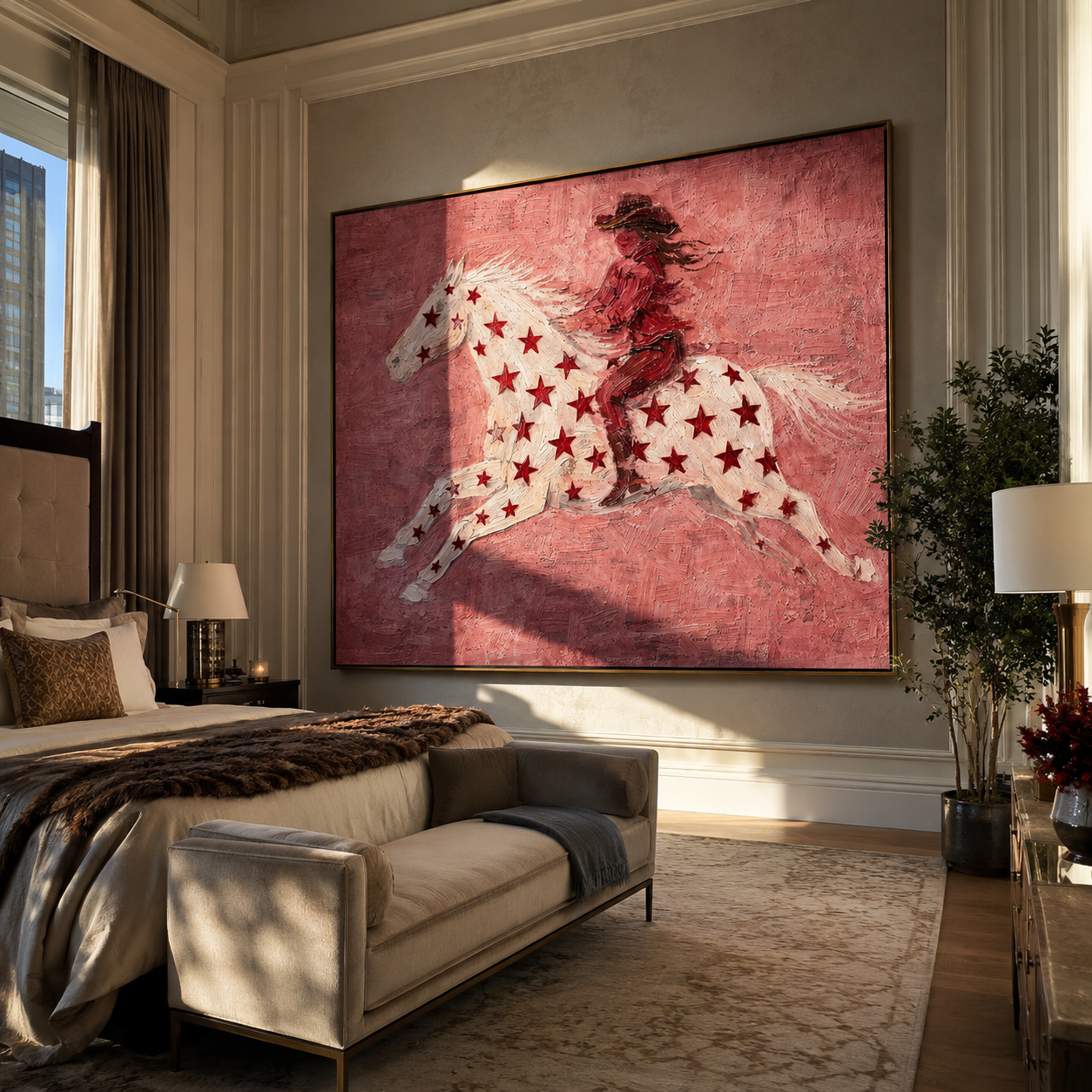Stardust Gallop painting scene 4