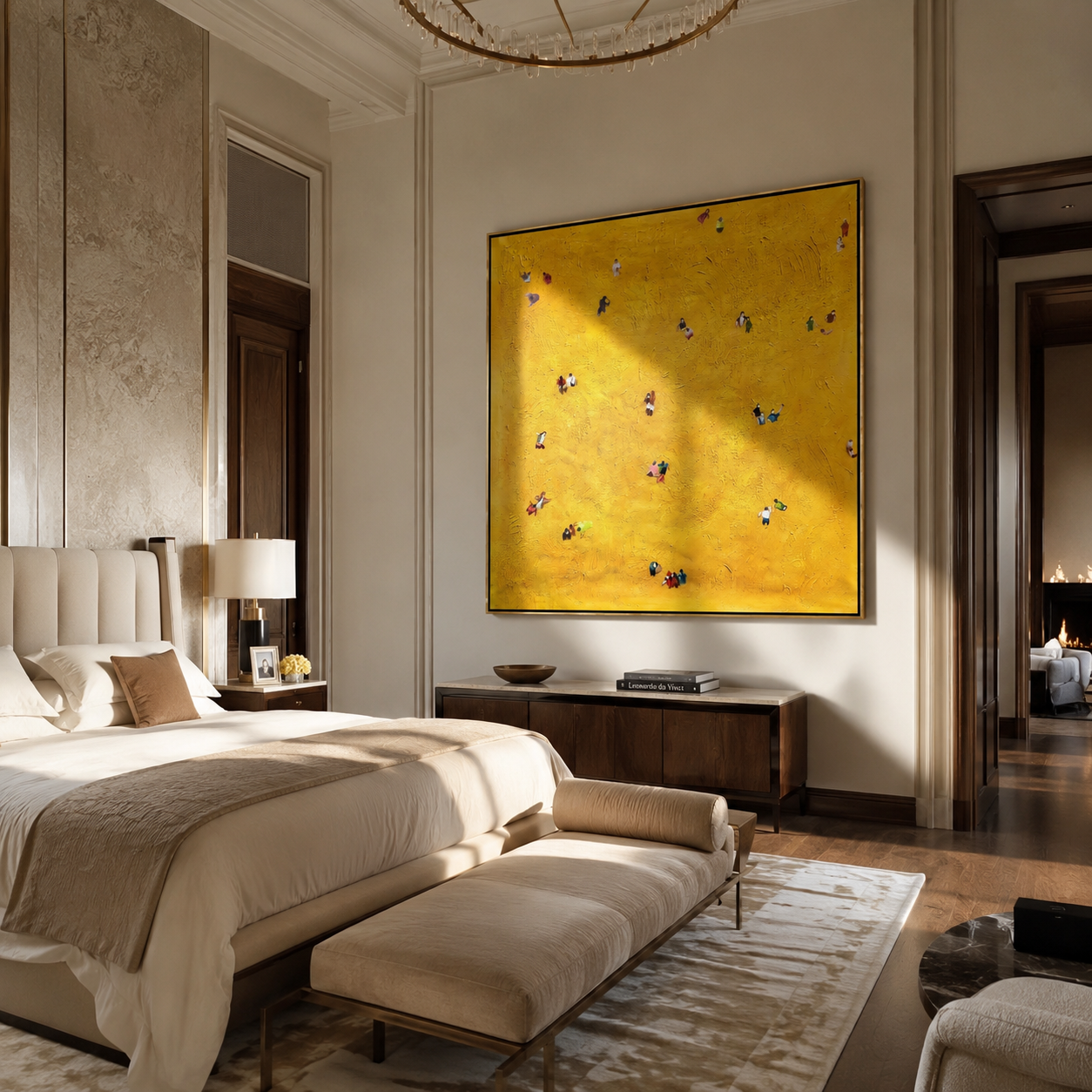 Golden Wanderers painting scene 3